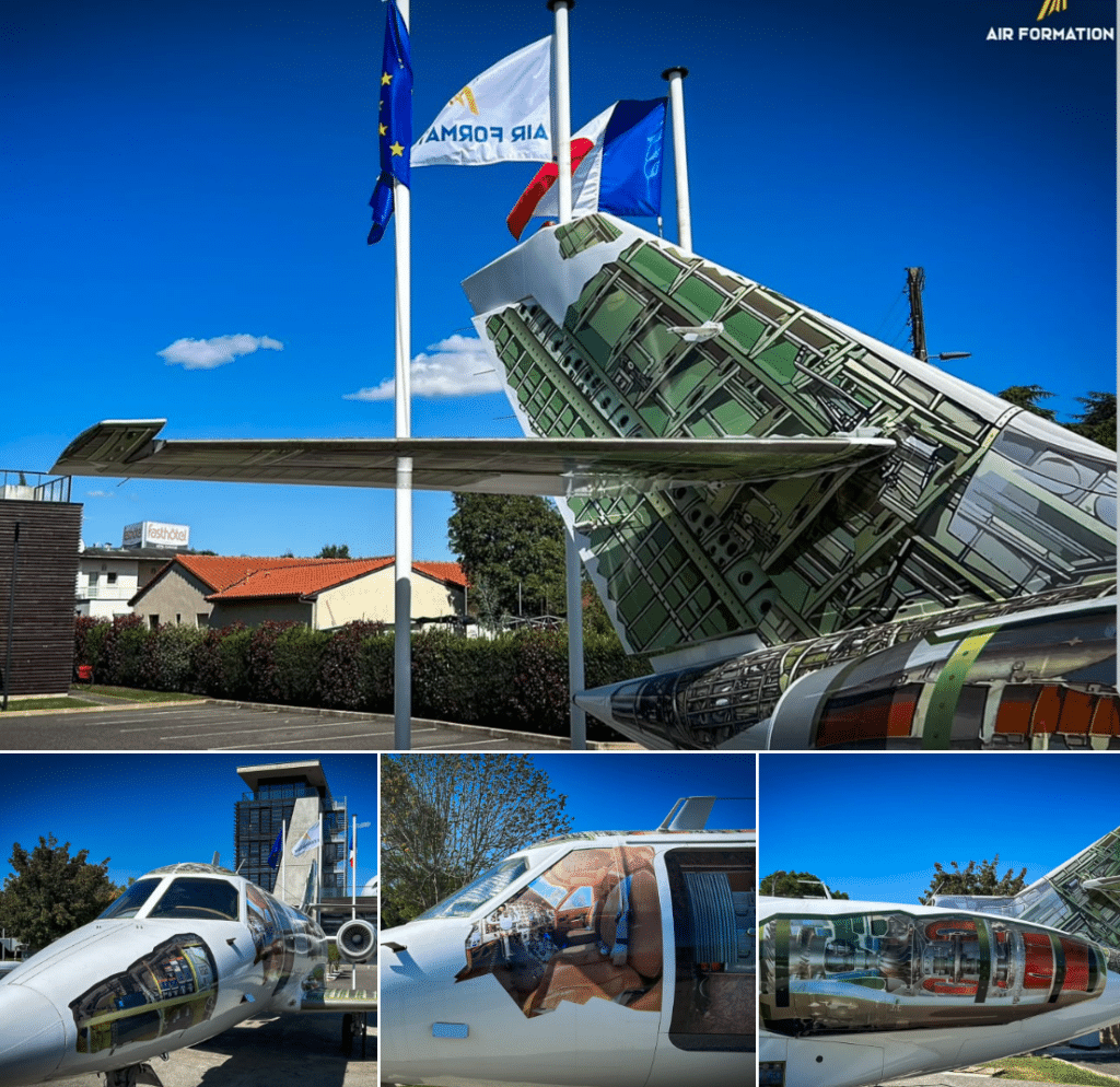 Covering d'un jet privé